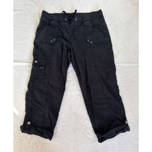 Women's Unbranded Black Capri Pants Size L